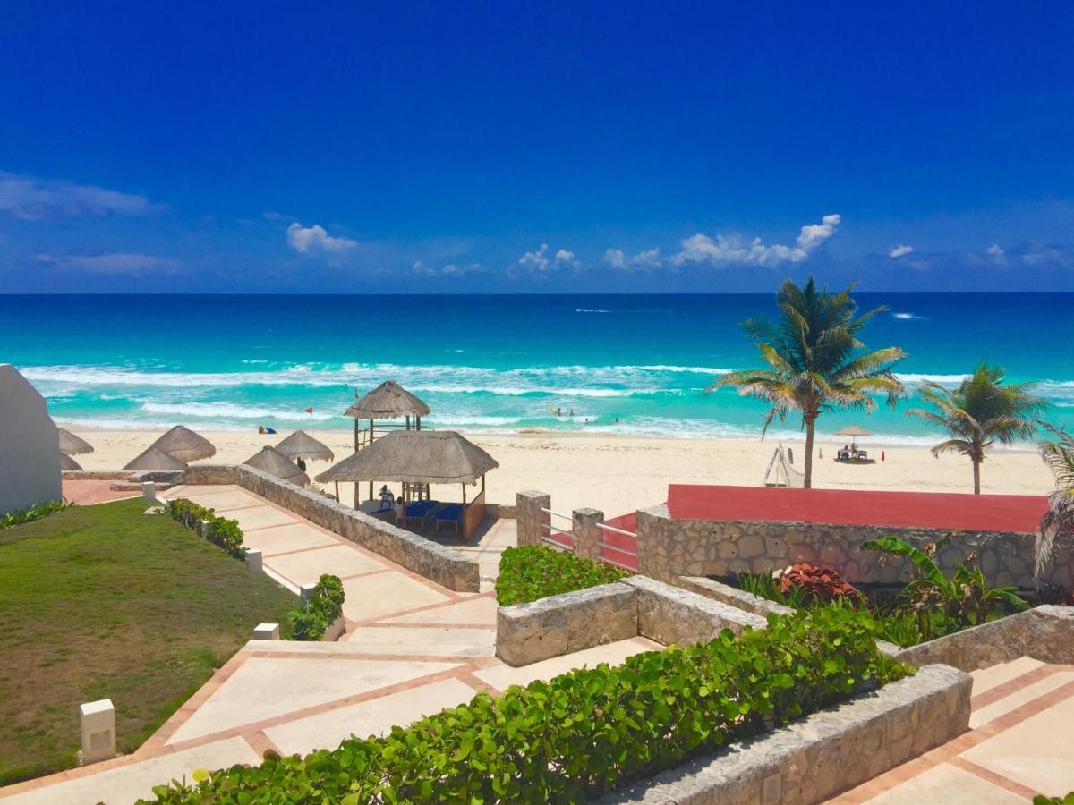 Preciosos Estudio Vista Al Mar O Jardin Канкун Экстерьер фото
