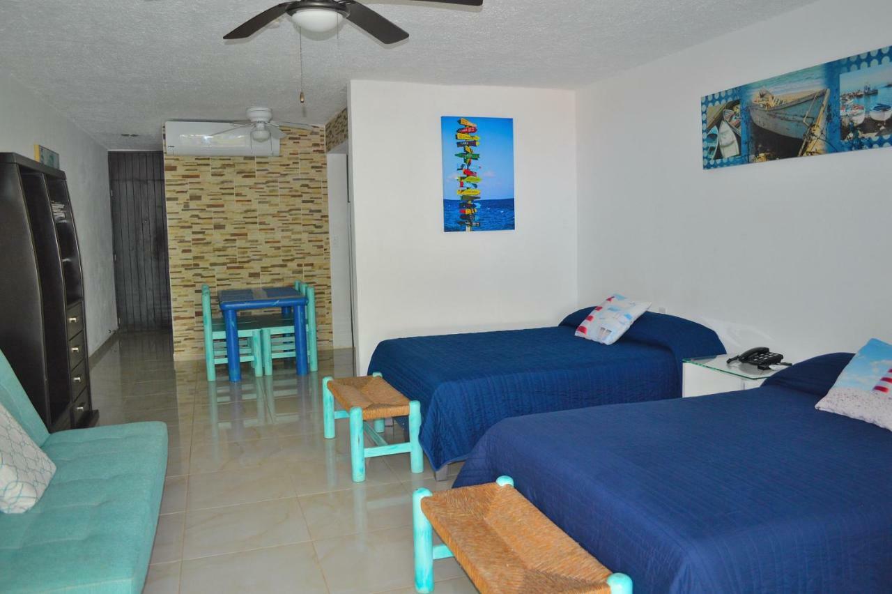 Preciosos Estudio Vista Al Mar O Jardin Канкун Экстерьер фото