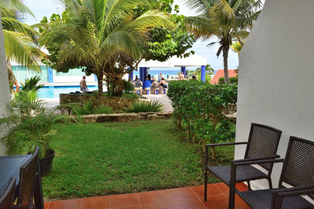 Preciosos Estudio Vista Al Mar O Jardin Канкун Экстерьер фото